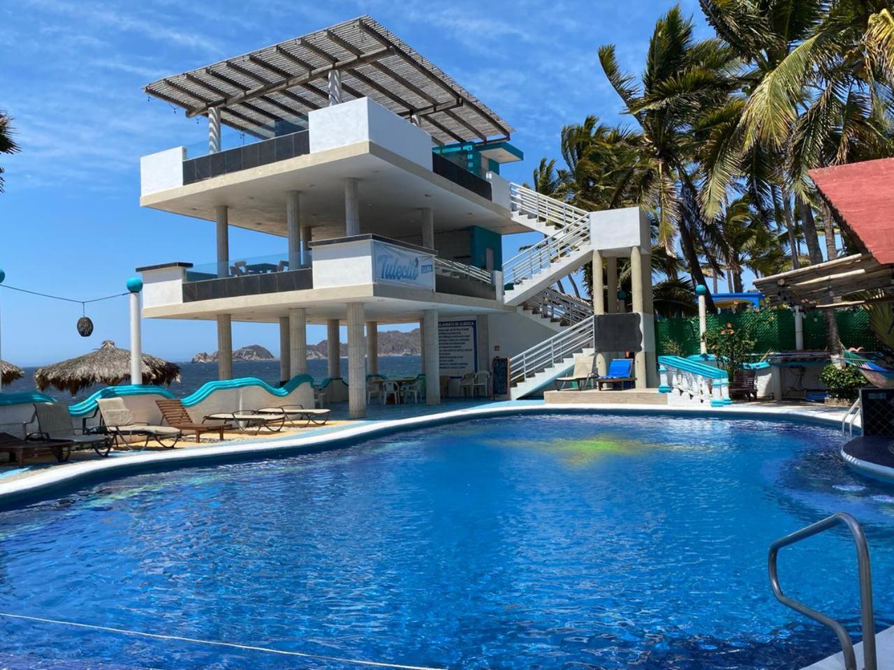 Bungalows Laguna Del Tule San Patricio - Melaque Exterior foto